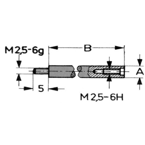vogel-24095090-alargos para comparadores analógicos y digitales largo 90 mm