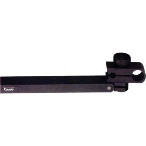 vogel-249993-soporte fijación para todo tipo de comparadores y colas de milano, medidas 80x12x6 mm