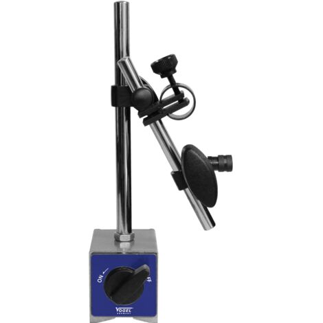 VOGEL 252001 - Support de comparateur universel - Hauteur totale 235 mm - Base 65 x 50 x 55 mm