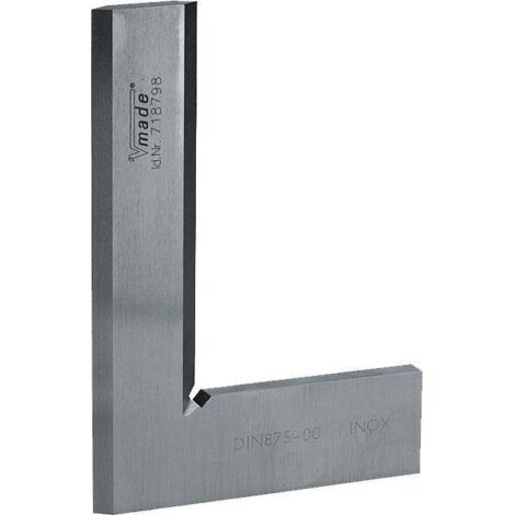 VOGEL 310204 - Équerre mécanique de précision DIN 875/GG-00 - Dimensions 150 x 100 mm