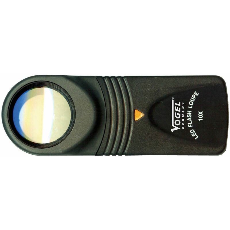 

Vogel 600166 - Lupa de mano con LED - Diámetro lente Ø 20 mm - Aumento 10x