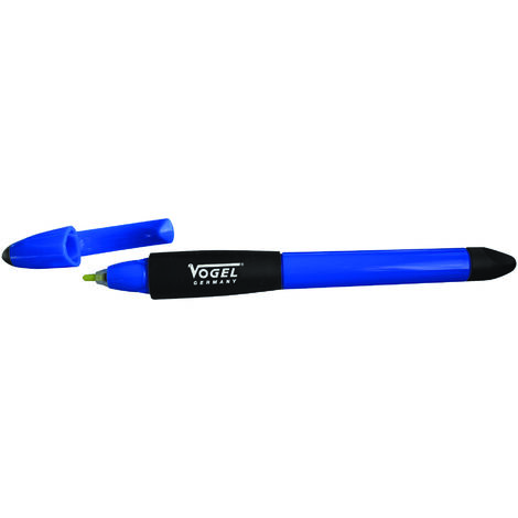 Vogel Germany  Ätzstift blau Markieren von Metallen, Aluminium mit Halter 2 Minen
