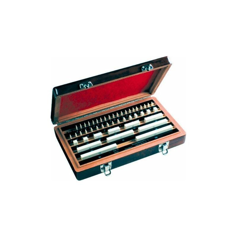 

VOGEL 351012 - Juego de calas patrón DIN 861 - Precisión 1 - Nº piezas 47