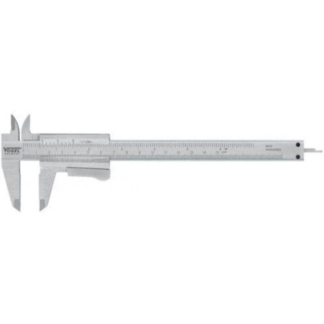 Vogel Pie de rey acero inoxidable 200 mm plateado