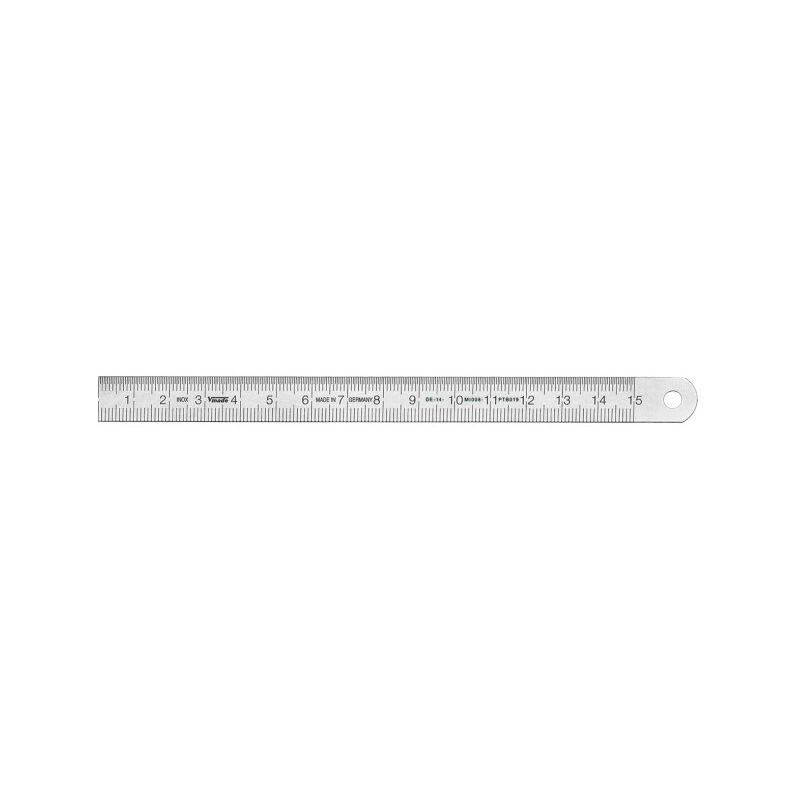 

VOGEL 1010020020 - Regla flexible DIN 2768m Largo 200 mm - Sección 13 X 0,5 mm