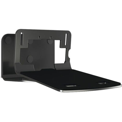 Vogel s Sound 3205 Support profil bas pour haut parleur(s) noir montable sur mur