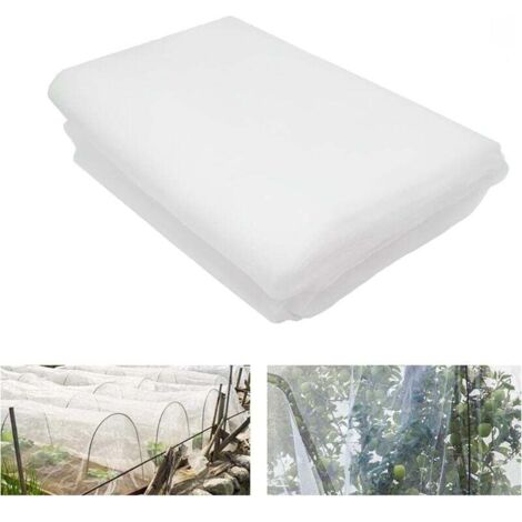 Vogel- und Insektenschutznetz, Gartenschutznetz, Vogelschutznetz, Gemüsegartennetz zum Schutz von Pflanzen, Blumen, Gemüse und Obst, 3 m x 10 m