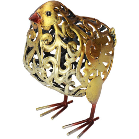 Vogelfigur aus Schmiedeeisen – Dekoration für Büro und Zuhause