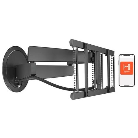 Vogels B0BDGDJWWS Staffa da Parete per Tv 40 70 Max 35 Kg Motorizzata Nero