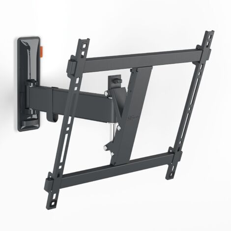 Vogel's Comfort TVM 3425 - Befestigungskit (Klammer, Schnittstellenleiste, Schnittstellendisplay-Streifen) - für Flachbildschirm (full-motion) - Schwarz - Bildschirmgröße: 81.3-165.1 cm (32"-65") - Wa