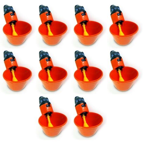 Vogeltrinkbecher 4, konstanter Wasserstand, 5 cm x 5 cm h, Einsparung 10 UDs