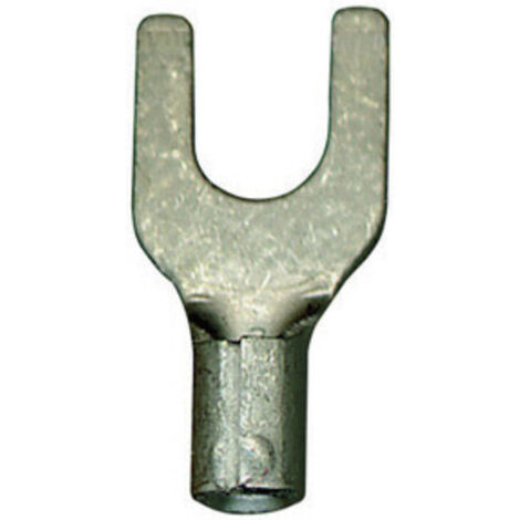 Vogt Verbindungstechnik 3532C Gabelkabelschuh  4 mm² 6 mm² Loch-Ø=5.3 mm Unisoliert Metall 1 St.