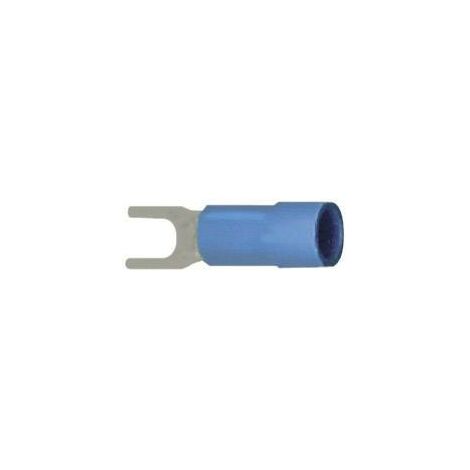 Vogt Verbindungstechnik 3608c Cosse à fourche 0.50 mm² 1 mm² Ø du trou=3.7 mm partiellement isolé rouge 1 pc(s) A582531