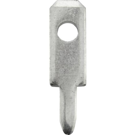 Vogt Verbindungstechnik 378008,68 Linguetta piatta terminale Larghezza spina: 2.8 mm Spessore spina: 0.8 mm 180 ° Non i