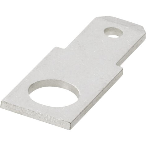 Vogt Verbindungstechnik 3846.67 Steckzunge Steckbreite: 6.3 mm Steckdicke: 0.8 mm 180 ° Unisoliert