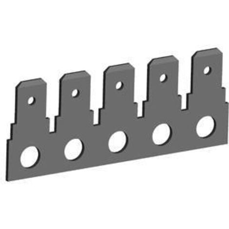 Vogt Verbindungstechnik 3876r04.68 Languette Largeur d'accouplement: 6.30 mm Épaisseur de contact: 0.8 mm 250 pc(s)