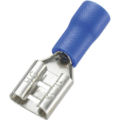 Vogt Verbindungstechnik 3905S Flachsteckhülse  Steckbreite: 4.8 mm Steckdicke: 0.8 mm 180 ° Teilisol