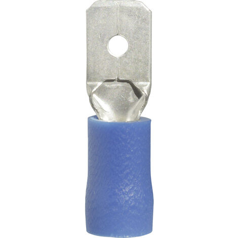 Vogt Verbindungstechnik 3911S Flachstecker Steckbreite: 6.3 mm Steckdicke: 0.8 mm 180 ° Teilisolier