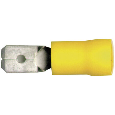 Vogt Verbindungstechnik 3912 Flachstecker Steckbreite: 6.3 mm Steckdicke: 0.8 mm 180 ° Teilisoliert