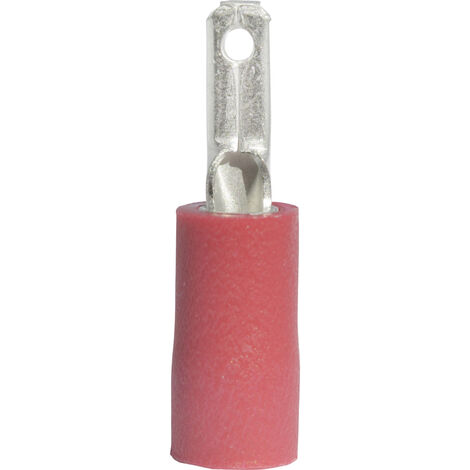 Vogt Verbindungstechnik 391308 Flachstecker Steckbreite: 2.8 mm Steckdicke: 0.8 mm 180 ° Teilisolie