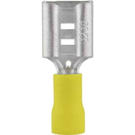 Vogt Verbindungstechnik 3914 Flachsteckhülse  Steckbreite: 9.5 mm Steckdicke: 1.2 mm 180 ° Teilisoli