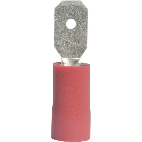 Vogt Verbindungstechnik 392808 Flachstecker Steckbreite: 4.8 mm Steckdicke: 0.8 mm 180 ° Teilisolie