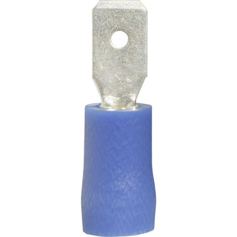 Vogt Verbindungstechnik 393405S Flachstecker Steckbreite: 4.8 mm Steckdicke: 0.5 mm 180 ° Teilisoli