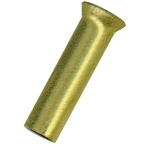 Vogt Verbindungstechnik 450208.60 Embout simple d'extrémité de câble 0.75 mm² non isolé argent 1000 pc(s)