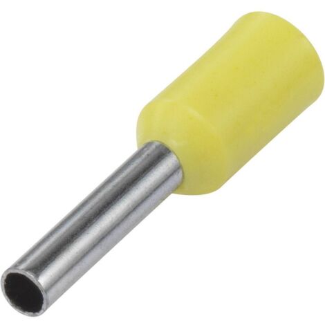Vogt Verbindungstechnik 470006 Capocorda 0.30 mm² Parzialmente isolato Giallo 100 pz.