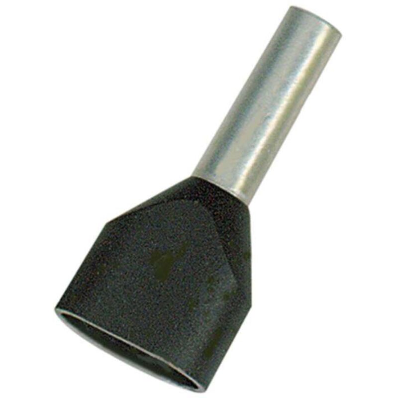 490212d Embout double d'extrémité de câble 0.75 mm² partiellement isolé gris 500 pc(s) - Vogt Verbindungstechnik