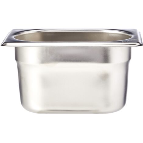 Vogue Gastronorm K918 Padella Acciaio Inox | 28 Litri | Profondità