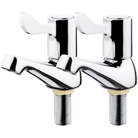 main image of "Vogue Lever Basin Taps Pack of 2 - CC344"