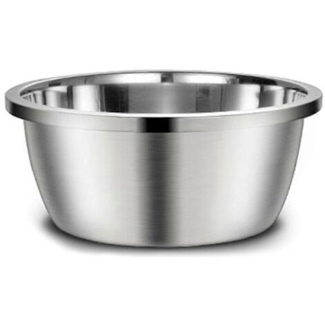 Voici un nouveau titre produit en français, optimisé pour le référencement et respectant la limite de 190 caractères :

Gamelle chien inox 30 cm stable, antidérapante, anti-débordement, lisse et passe