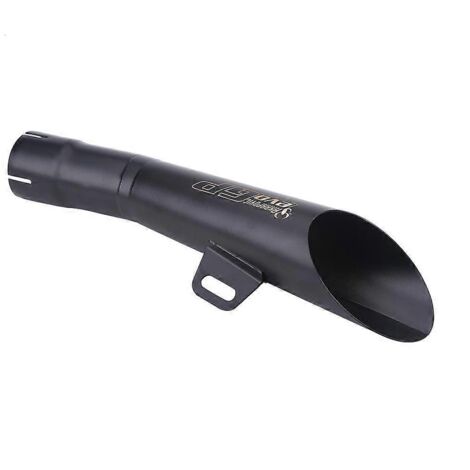 Voici un titre optimisé pour votre produit sur ManoMano, en français et respectant la limite de 190 caractères :

Silencieux d'échappement moto universel en acier inoxydable noir - Embout pot MX cross