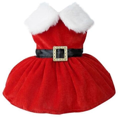 Voici un titre produit optimisé en français (190 caractères max) :

Costume Père Noël Rouge pour Chien et Chat, Tenue Photo Mode et Chaud, Accessoires Animal - Classique Taille L