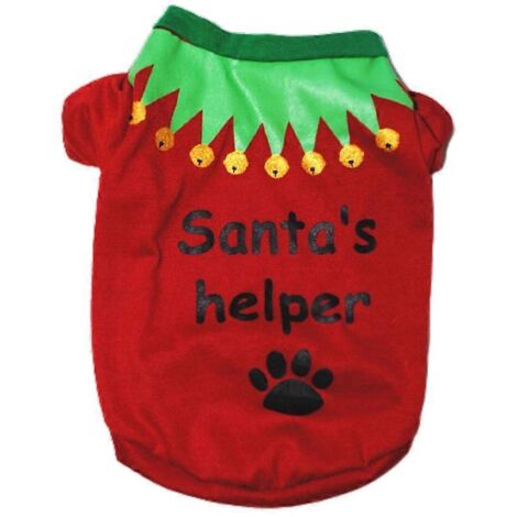 Voici une proposition de titre en français (190 caractères maximum) :

Manteau chien Noël Elfe, manteau hiver chien moyen grand, veste chien Père Noël, manteau animal de compagnie, taille M-6, cadeau 