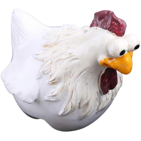 Voici une proposition de titre en français (caractères : 182) :

Statue Coq en Résine, Figurine Animal Sculpture Décorative pour Jardin, Extérieur, Intérieur, Maison, Clôture, Bureau, Artisanat Orneme
