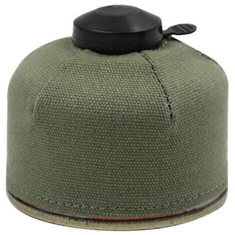 Voici une proposition de titre en français (caractères : 185) :

Housse de protection pour bouteille de gaz camping, sac en toile pour cartouche 110/230/450g, étui de rangement pour réchaud, couvercle