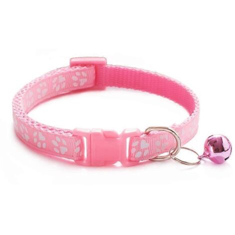 Voici une proposition de titre en français, respectant la limite de 190 caractères :

Collier réglable pour chat avec cloche, accessoire personnalisé pour chaton et chien, fourniture animalière, ajust