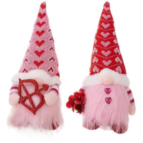 Voici une proposition de titre en français, respectant la limite de 190 caractères :

Paire de Lutins en Tricot Délicat avec Accessoire Lumineux LED, Cadeau Idéal pour Déco de Noël, Ornement Fait Main