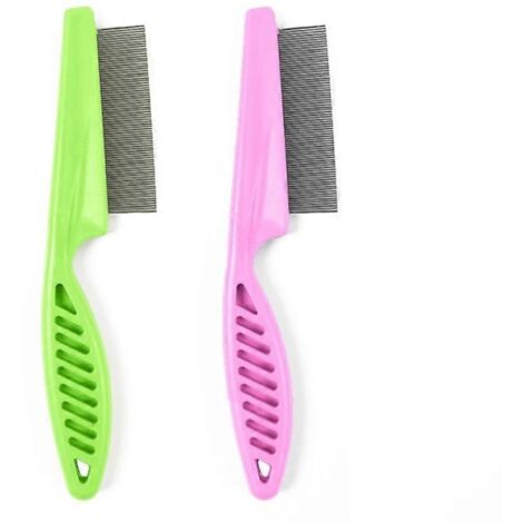 Voici une proposition de titre optimisé pour votre produit sur ManoMano, en français et respectant la limite de 190 caractères :

Lot de 2 brosses pour poils d'animaux, peigne de massage chat/chien, a