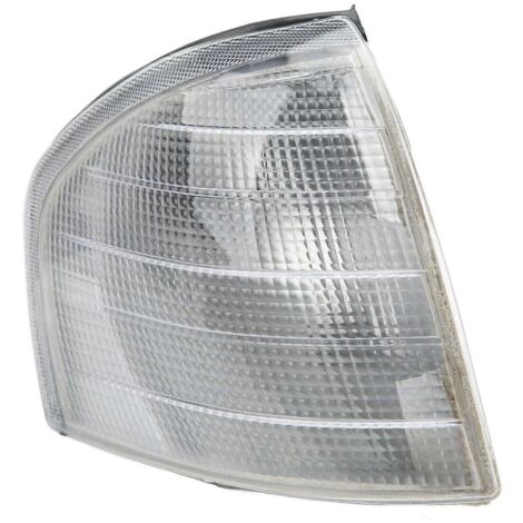 Voici une proposition de titre produit en français (190 caractères max) :

Feu de signalisation avant droit blanc – Optique de coin de remplacement pour S202 W202, clignotant latéral auto, lampe d’ang