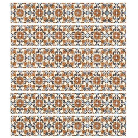 Voici une proposition de titre produit en français (190 caractères maximum) :

Autocollants de sol carrelés fleurs 6 pièces, stickers muraux PVC waterproof pour escalier, cuisine, salle de bain, décor