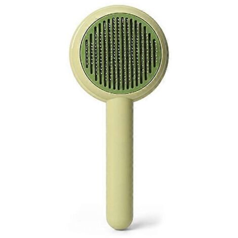 Voici une proposition de titre produit en français (190 caractères maximum) :

Brosse de toilettage pour chat, peigne massant antidérapant, outil de démêlage et retrait des poils morts, idéal pour ani