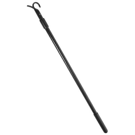 Voici une proposition de titre produit en français, optimisée pour le référencement et respectant la limite de 190 caractères :

Tringle à rideau extensible noire à ressort pour fenêtre cuisine et sal