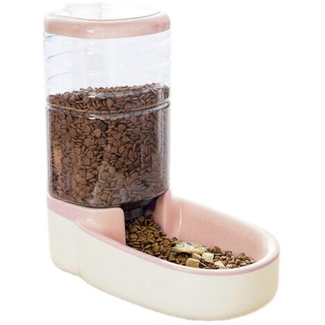 Voici une proposition de titre produit en français, respectant la limite de 190 caractères :

Distributeur automatique d'eau et de nourriture 3,8L pour chien et chat, gamelle pour chiot et chaton, bol