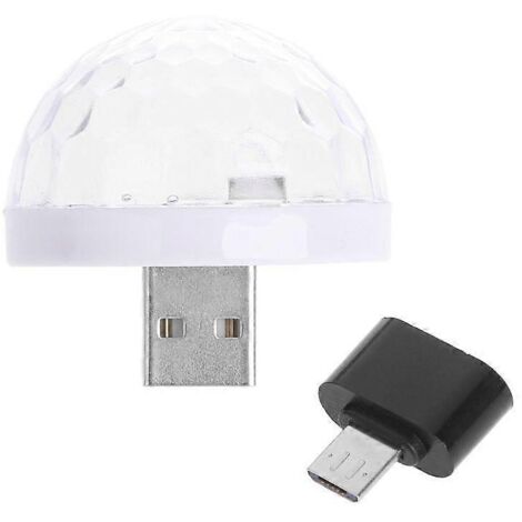 Voici une proposition de titre produit en français, respectant la limite de 190 caractères :

Lumière LED USB Mini pour Voiture, Lampe d'Ambiance Intérieure, Décoration Automobile, Éclairage Néon d'At