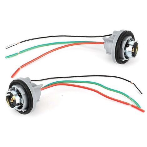 Voici une proposition de titre produit optimisé en français (moins de 190 caractères) :

Adaptateur douille BA15D/1157 avec noyau en fer, connecteur faisceau pour feu stop / clignotant / frein - Manch