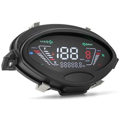 Voici une proposition de titre produit optimisé en français (moins de 190 caractères) :
Compteur LCD numérique moto avec éclairage nocturne pour Honda Wave 125S - Précision et visibilité