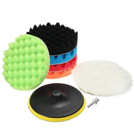 Voici une proposition de titre produit optimisé en français (moins de 190 caractères) :

Kit 8 disques de polissage 3 pouces, éponge à vagues, adaptateur M14 pour perceuse, polisseuse de voiture, set 